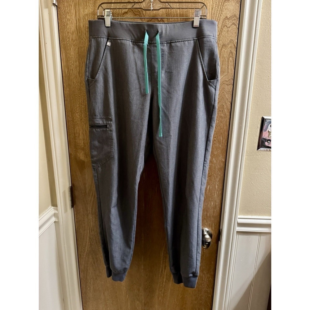 FIGS Zamora Scrub Pants Joggers Size M Gray Graphite STYLE #:W18SW2005 PO# 2582
